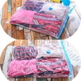 thumbnail image 3 of Yuarrent Bolsa de vacío práctica para el hogar para bolsa de almacenamiento de ropa con organizador comprimido plegable transparente Paquete de sellado Almacenamiento y organización del hogar No.11 Yuarrent JJ8508-11B, 3 of 6