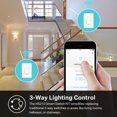 thumbnail image 3 of Kasa Smart 3-Way Light Switch Kit by TP-Link (HS210 KIT) - Neutral Wire and 2.4GHz Wi-Fi Connection Required, Works with Alexa and Google H, 3 of 7