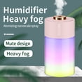 thumbnail image 3 of Mini humidificador, humidificadores lindos de 300 ml para el dormitorio, humidificador personal con luz nocturna, 3 of 6