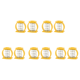 thumbnail image 1 of Bisagra Bicicleta Bicicleta Bike C Buckle Paralelizer Spring Amarillo 2 PCS, 1 of 6