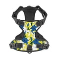thumbnail image 3 of Kdxio Lilies Flowers Print No Pull Dog Harness Adjustable Reflective Oxford Easy Control Medium Large Dog Harness for Training and Everyday-X-Large, 3 of 8