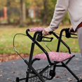 thumbnail image 4 of HELLHERO Flowers Backrest Covers for Seniors Men Women Removable and Washable Rollator Walker Seat Back Cover and Elderly Dust Proof Fit Walkers, 4 of 7