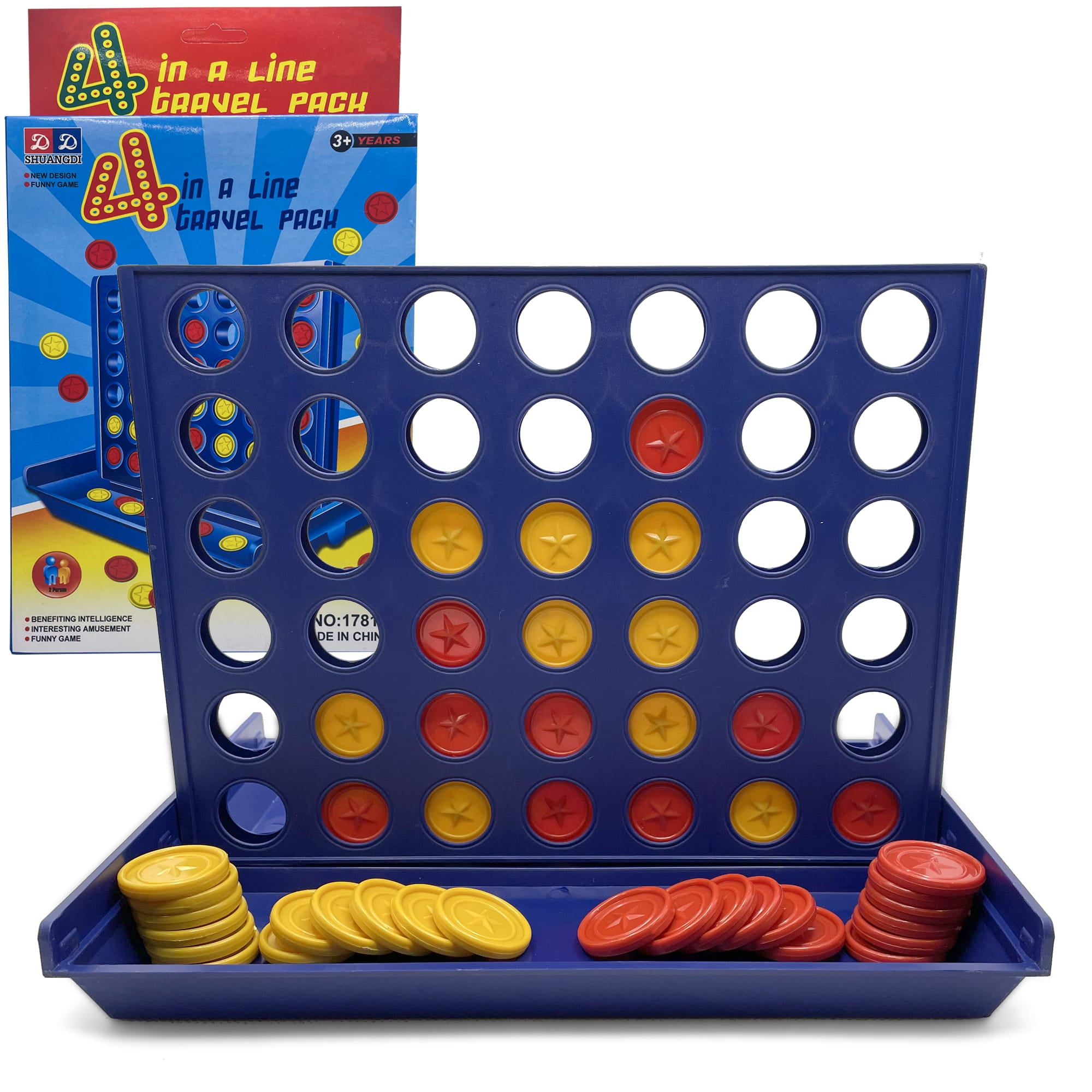 Connect 4 Board Games, Classic Four In A Row Game, Portable Foldable  Plastic Four Linked Chess Puzzle, Chess Game Home Entertainment Adult Kids  Game Halloween/thanksgiving Day/christmas Gift - Temu