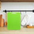 thumbnail image 3 of FUEENIRVA Foldable Silicone Cutting Board in Light Green with Hanging Hole for Easy Kitchen Storage and Food Prep, 3 of 6