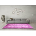thumbnail image 3 of Ahgly Company Indoor Round Persian Pink Traditional Area Rugs, 7' Round, 3 of 4