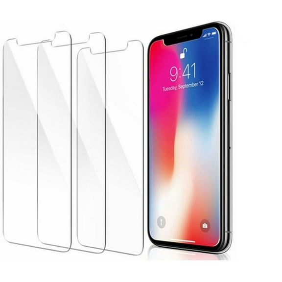 3-PACK For Apple iPhone 13 mini Tempered Glass Screen Protector Film Cover, Anti-Scratch, Anti-Fingerprint, Bubble Free, 100% Clear, fits iPhone 13 mini