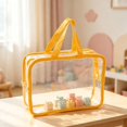 thumbnail image 4 of Clear Organizer Bags,Reusable Clear PVC Board Game Storage,Travel Waterproof Pouch with Portable Handle,11.8x8.6x3.9 Inch Zippered Transparent Organizer Bag,Storage Containers for Toy,Board Games, 4 of 4