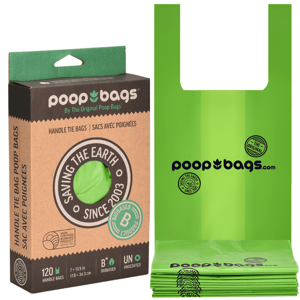 Bos Amazing Odor Sealing Disposable Bags for Diapers, Pet Waste or Any Sanitary Product Disposal -Durable and Unscented (60 Bags) [Size: L, Color