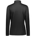 thumbnail image 3 of Holloway Sportswear M Womens Prism Bold 1/4 Zip Pullover Black/White 222791, 3 of 5