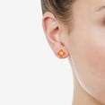 thumbnail image 4 of Enamel Earrings + Pendant Box Set for Women Gold Tone 17 Inch Chain + 2in Extender, 4 of 4