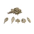 thumbnail image 1 of Laser Cut Assorted Wood Leaves, Natural, 15-Piece, 1 of 1