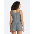 thumbnail image 3 of No Boundaries Cloud Core Sleepwear Brami, Women's and Women's Plus XXS-3X, 3 of 4