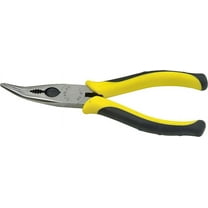 Stanley FatMax 6-3/8 in. Carbon Steel Bent Long Nose Pliers/Cutter