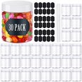 thumbnail image 2 of Plastic Jars With Lids, 8 oz Plastic Containers With Lids, Jars With Lids Ideal For Cake Jars Body Butter And Food Storage, Pack Of 30, 2 of 10