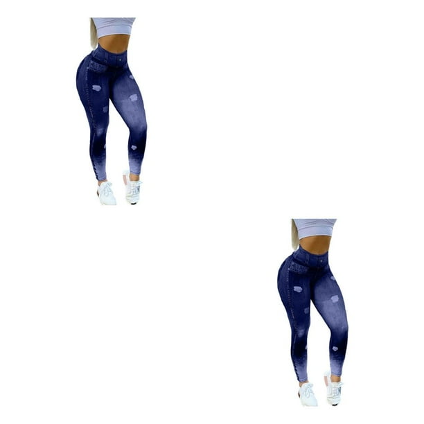 Qarigey Leggings deportivos Pantalones de yoga Traje de gimnasio Gran resistencia Jogging Ropa Entrenamiento Cintura Legging Verano Elasticidad Type5 NO5