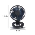 thumbnail image 3 of Needhep Oscillating Fan With 3 Speeds,Summer Fan, Large Fan for Bedroom, Potable Fan, Table Top Fan (Black), 3 of 7