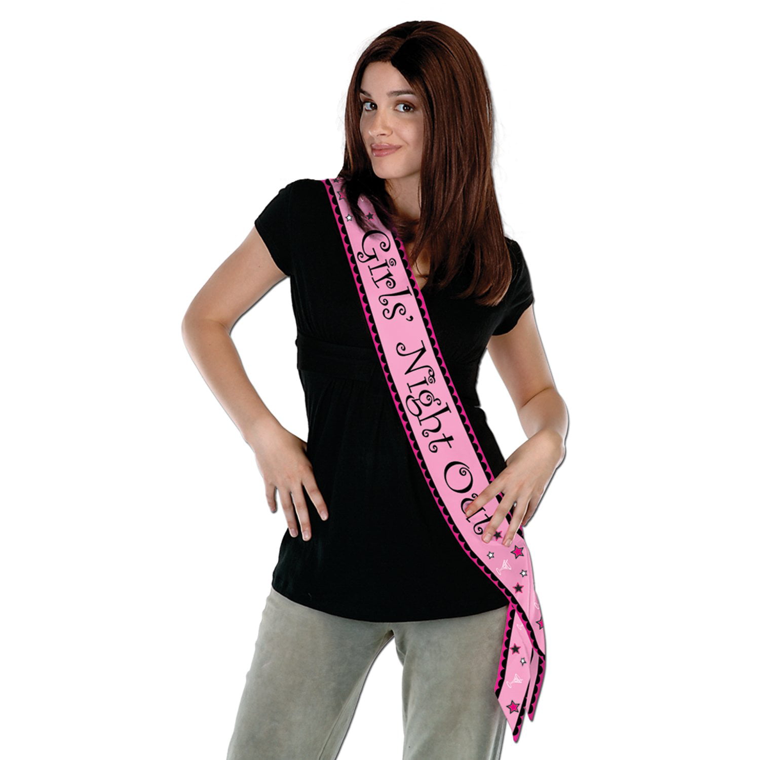 Hen Party Birthday Girl Satin Sash Girls Night Out Baby Shower Party Supply 
