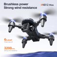 thumbnail image 5 of GPS Drone with Camera and Screen Remote Control, Brushless Motor, Obstacle Avoidance, 18 Min Flight Time for Beginners and Adults, 5 of 10