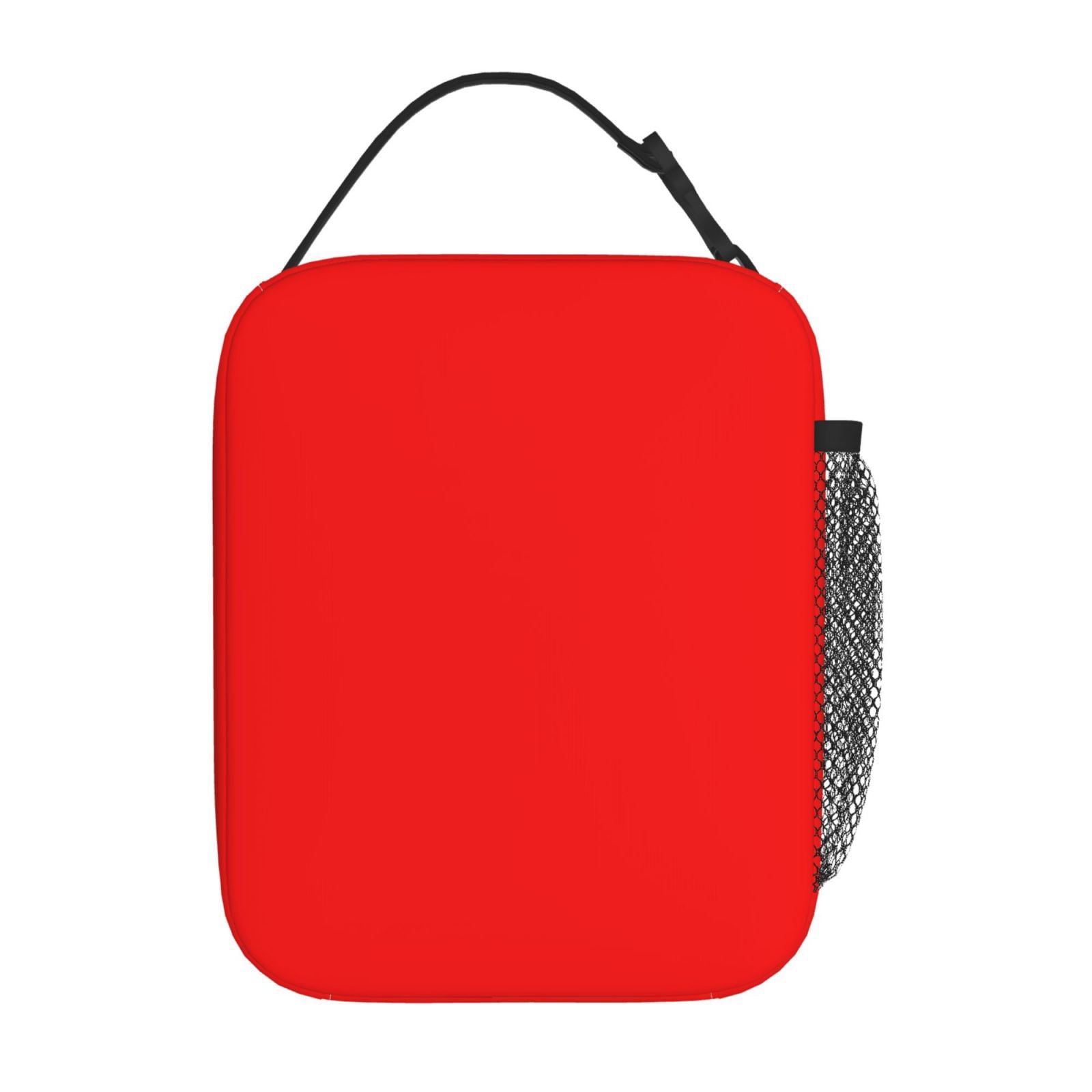 Lunch Bag For Women Men Insulated Portable Lunch Box Bento Box Office Picnic Travel Cooler Bag Red
