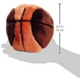 thumbnail image 2 of Spot Plush Dog Toy Basketball 4.5in, 2 of 6
