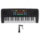 thumbnail image 1 of 1 juego de juguete de piano de piano electrónico juguete educativo para niños pequeños (negro), 1 of 6