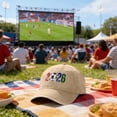 thumbnail image 4 of Soccer Hat, USA CAN MEX 2026 Merchandise, Breathable Cotton Adjustable Hat, Printed Baseball Cap for Football Fans Match Day Wear, 4 of 6