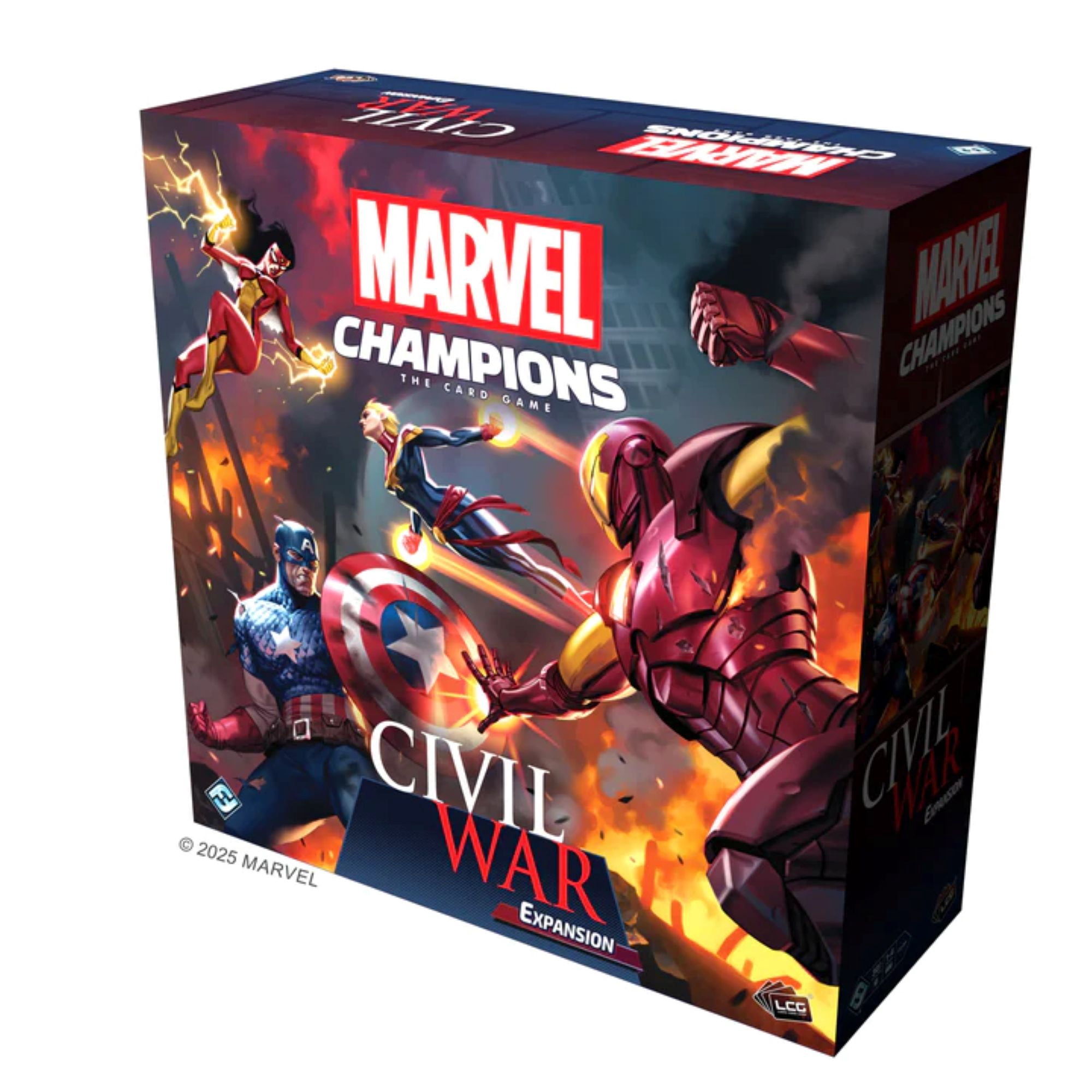 Marvel Champions: The Card Game - Civil War Expansion for Ages 12+, from Asmodee