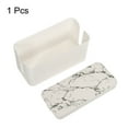 thumbnail image 3 of Uxcell Cable Management Box PP Cord Organizer Box w Tie to Hide Wires & Power Strips for Home Small White,Black, 3 of 6