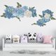 thumbnail image 4 of Un conjunto de bonitas pegatinas de pared de flores, decoración de pared de pegatinas de pared para la oficina del dormitorio de la sala de estar JAMW Sencillez, 4 of 5