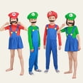 thumbnail image 3 of Anime  Super Bros Cosplay Costume Brothers Halloween Role Play Costume  for   Movie Fans Christmas Great Gifts, Halloween Fancy Dress Costume, Brothers Classic Cosplay Outfits, 3 of 13