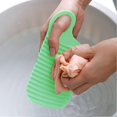 thumbnail image 4 of Mini Washboard, Portable Non-slip Washing Board Laundry Board for Home and Travel Use Laundry Cleaning Tools, 4 of 5