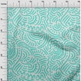 thumbnail image 3 of oneOone Rayon Turquoise Green Fabric Japanese Craft Projects Decor Fabric Printed By The Yard 56 Inch Wide, 3 of 4