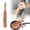 I, variant on Small Wooden Jam and Butter Knife H, 23×4 cm Teak Spurtle for Sourdough Starter, Wooden Whisk for Mixing Dough, Long-Handle Wood Utensil for Spreading Butter, Jam, and Baking