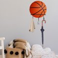 thumbnail image 4 of 2pcs Wall-mounted Basketball Display Shelf Metal Soccer Stand Multi-purpose Balls Holder Balls Shelf, 4 of 8