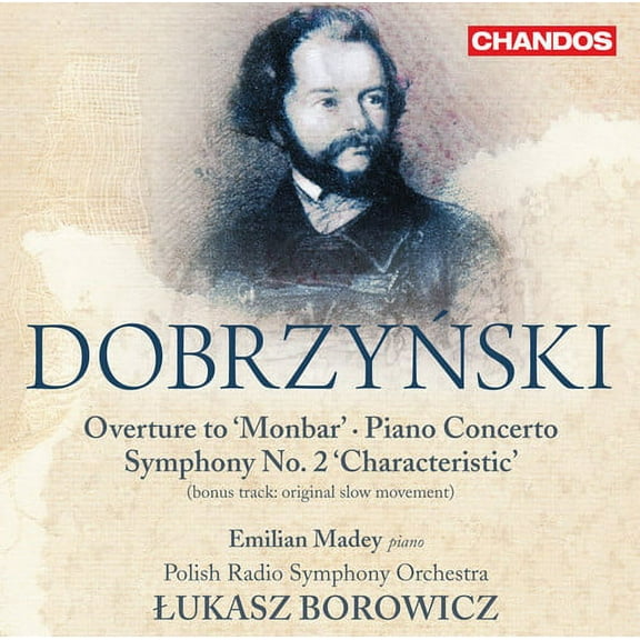 Lukasz Borowicz - Symphony No. 2 Characteristic / Overture to Monbar - Music & Performance - CD