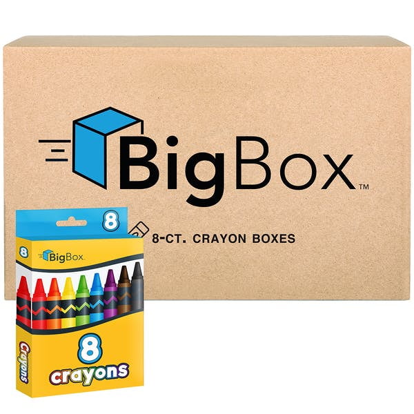 Big Box of 8Count Crayons Case Pack of 144