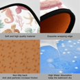 thumbnail image 2 of 2-Piece Kitchen Mat Set Non Slip Washable Floor Mats Decorative Rugs for Kitchen Sink Laundry Happy Turtles and Jellyfish Pattern, 2 of 7