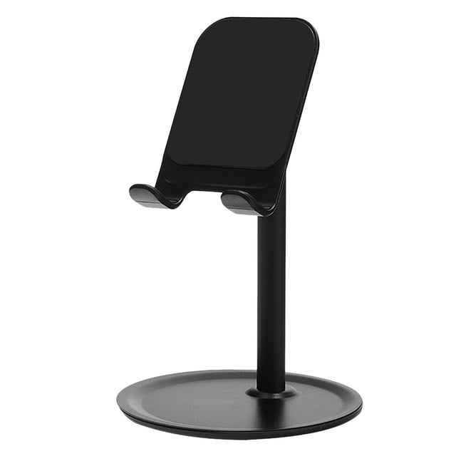 EeaseCA Desktop Phone Bracket Practical Flexible Tablet Bracket Creative Phone Live Holder (Black)