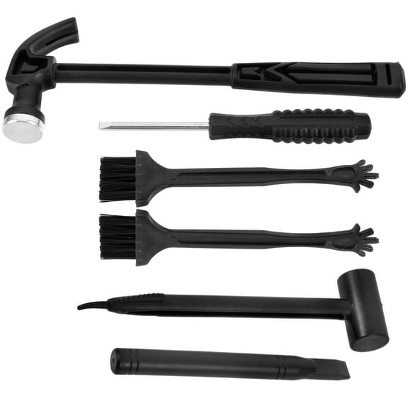 Pawsdot archaeological excavation tools Hammer Tool Digging Excavation Kit Black for Scientific Exploration 1 Set