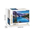thumbnail image 2 of Weloille 1000 Piece Jigsaw Puzzle, Thickened Cardboard Precision Cut Pieces, Vivid Printing Colorfast Pattern Toy, Intellectual Stress Relief Puzzle for Adult Home Leisure Activity, 2 of 5