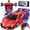 Red, variant on Aogsiyt Spider RC Car Transform Robot, 1:18 Remote Control Cars for Kids, Gifts Toys for Boys 3-12 , 360° Rotation, Auto Mode, 2 Rechargeable Battery