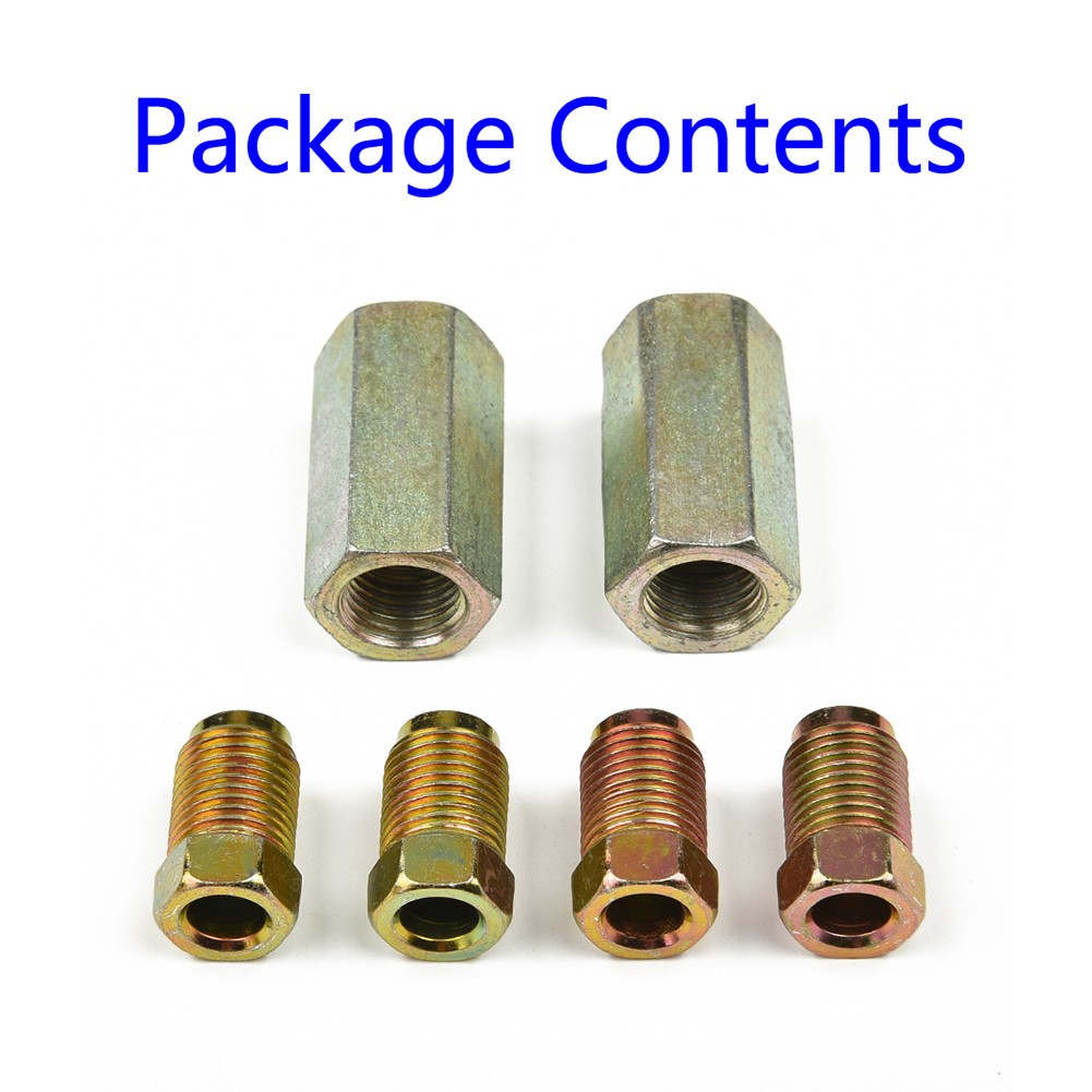 SC M10 X 1mm Metric Brake Pipe Connector – 2-Way Female, 3/16" Pipe, Classic Car Bleed Screws