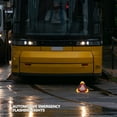thumbnail image 4 of HLONK Roadside Safety Triangle Solar-Powered Triangle Emergency Warning Light for Vehicles, 4 of 5