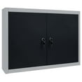 thumbnail image 4 of vidaXL Wall Mounted Tool Cabinet Industrial Style Lockable 31.5" x 7.5" x 23.6", 4 of 8