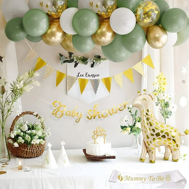 Decoración de fiesta, decoración de baby shower, jirafa