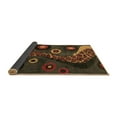 thumbnail image 2 of Ahgly Company Indoor Rectangle Oriental Brown Modern Area Rugs, 2' x 5', 2 of 4