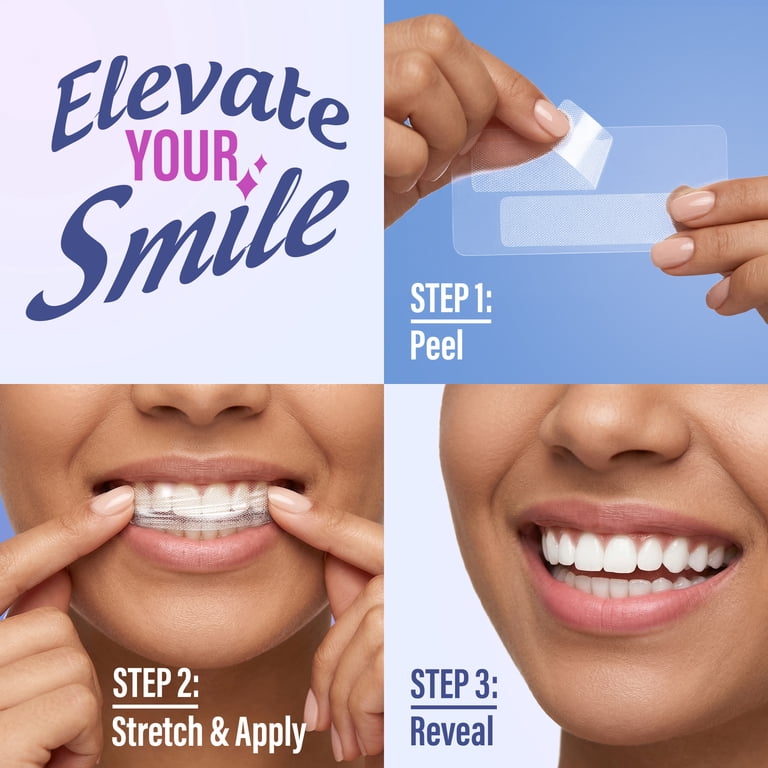 GuruNanda Teeth Whitening Strips Infused with Coconut Oil, 7