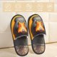 thumbnail image 2 of Balery Colorful Painted Duck Pantuflas de Casa de Felpa Silenciosas con Diseño Estampado, Zapatillas Cómodas Antideslizantes de Algodón para Interior-Medium, 2 of 8
