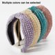 thumbnail image 4 of Diadema para mujer, accesorios anchos de moda para el cabello, banda para el cabello elegante para mujer, 4 of 6