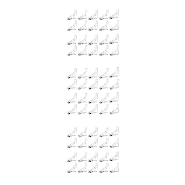 Justharion La Nappe Est Sécurisée et Sans Rides avec Ces Pinces en Tissu Réglables Pouvant Contenir 20PCS Transparent 3Set